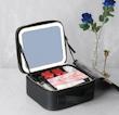 کیف لوازم آرایشی قابل حمل رینگ لایت دار گرین لاین Green Lion Makeup Organizer GNMAKEORGBK