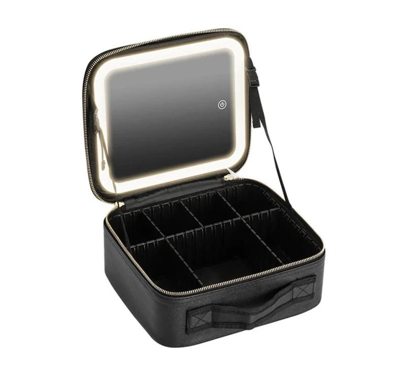 کیف لوازم آرایشی قابل حمل رینگ لایت دار گرین لاین Green Lion Makeup Organizer GNMAKEORGBK
