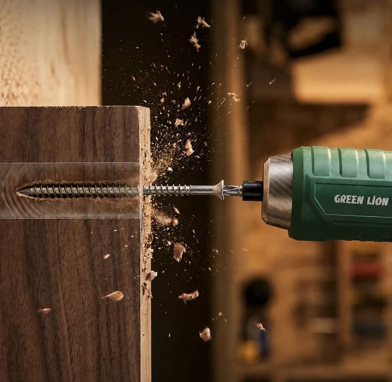پیچ گوشتی شارژی گرین لاین مدل GSD54 با باتری 1500 میلی‌آمپر ساعت