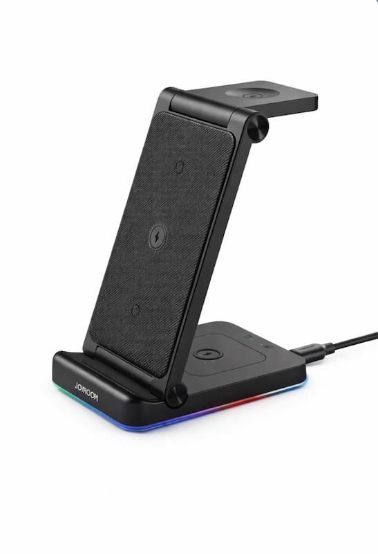 شارژر وایرلس JR-WQN01 توان 15W MAX مدل 3IN1‬