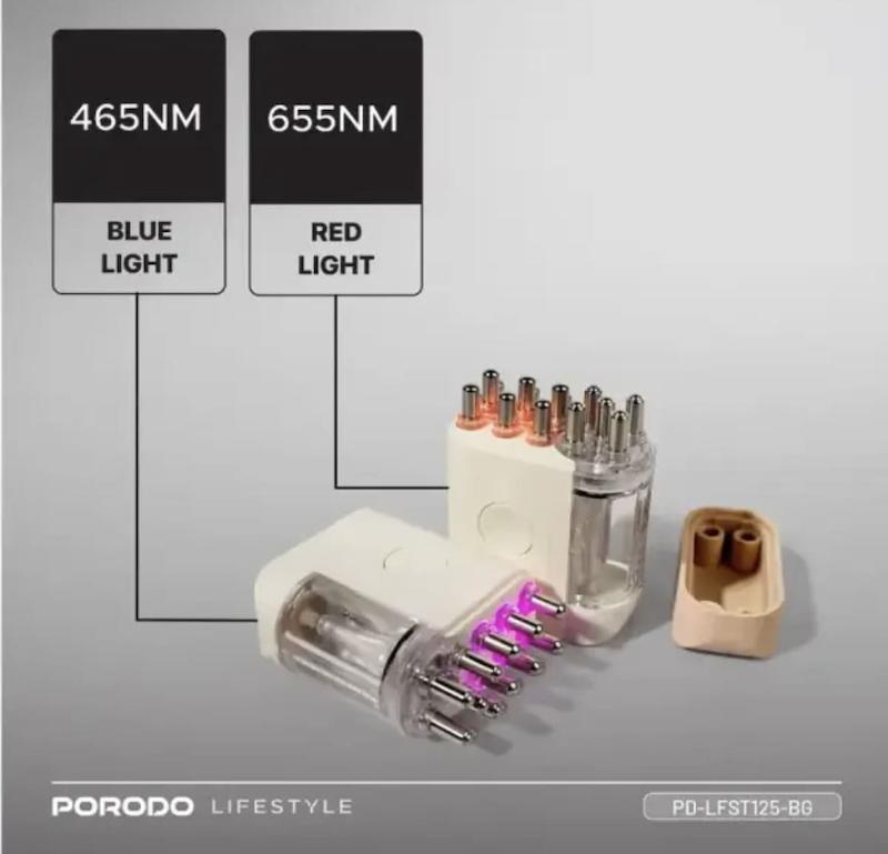 ماساژور و اسکراب کف سر پرودو مدل Porodo PDLFST125BG