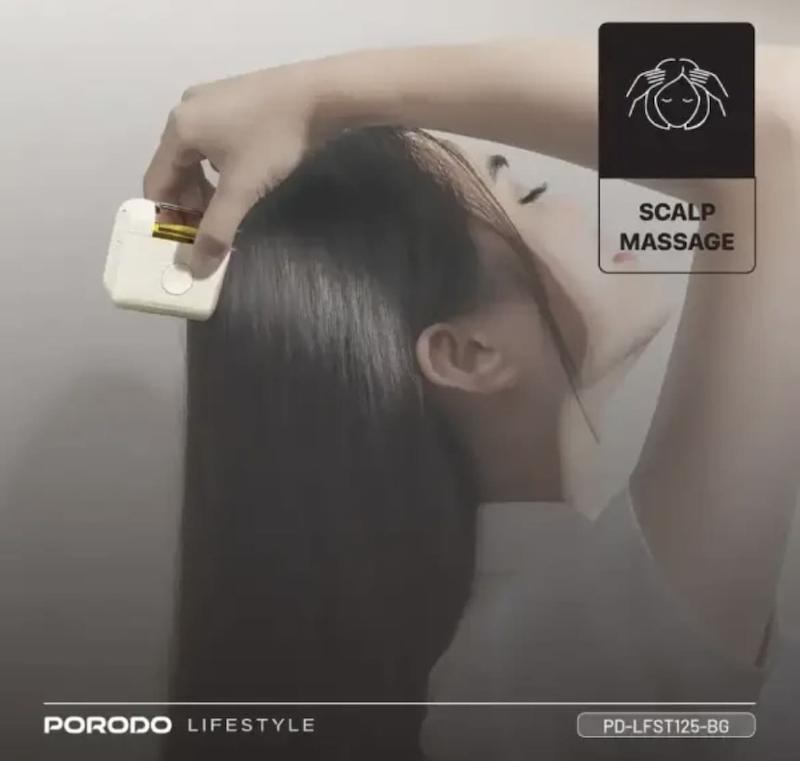 ماساژور و اسکراب کف سر پرودو مدل Porodo PDLFST125BG