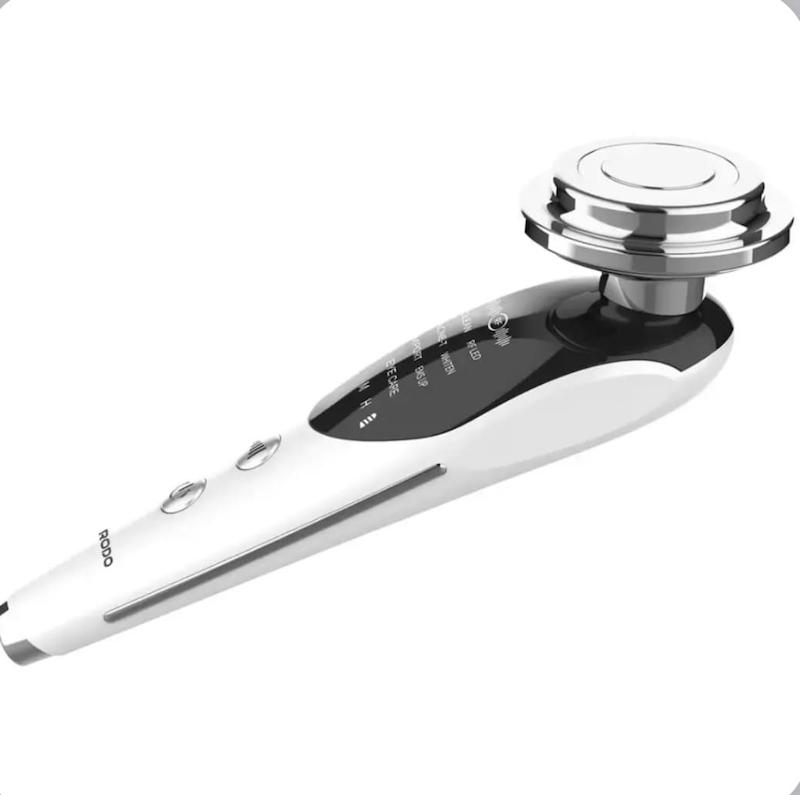 ماساژور صورت ۷ کاره پرودو مدل PDKFSTM9907WH با نور LED و ویبره گرم