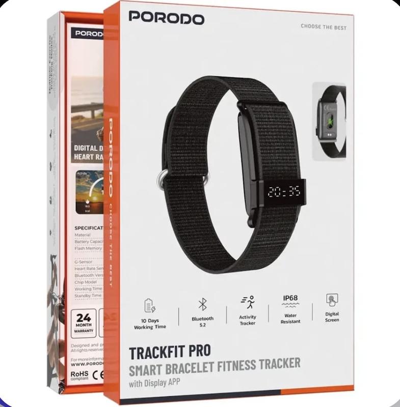 مچ بند هوشمند پرودو مدل TRACKFIT PRO با نمایشگر هوشمند