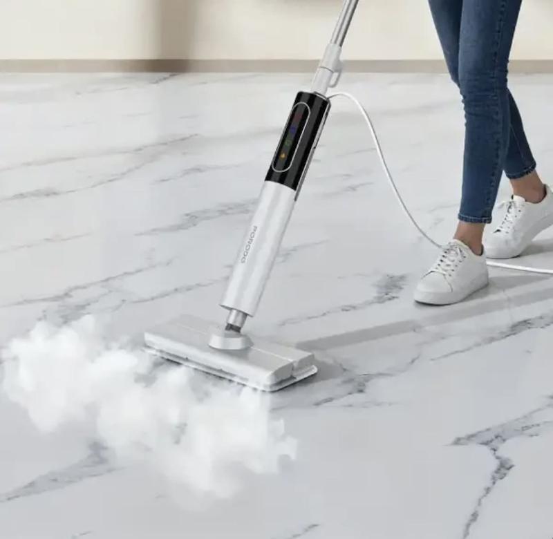 تی بخار با کنترل لمسی پرودو مدل Porodo Lifestyle RapidSteam Touch Control Steam Mop
