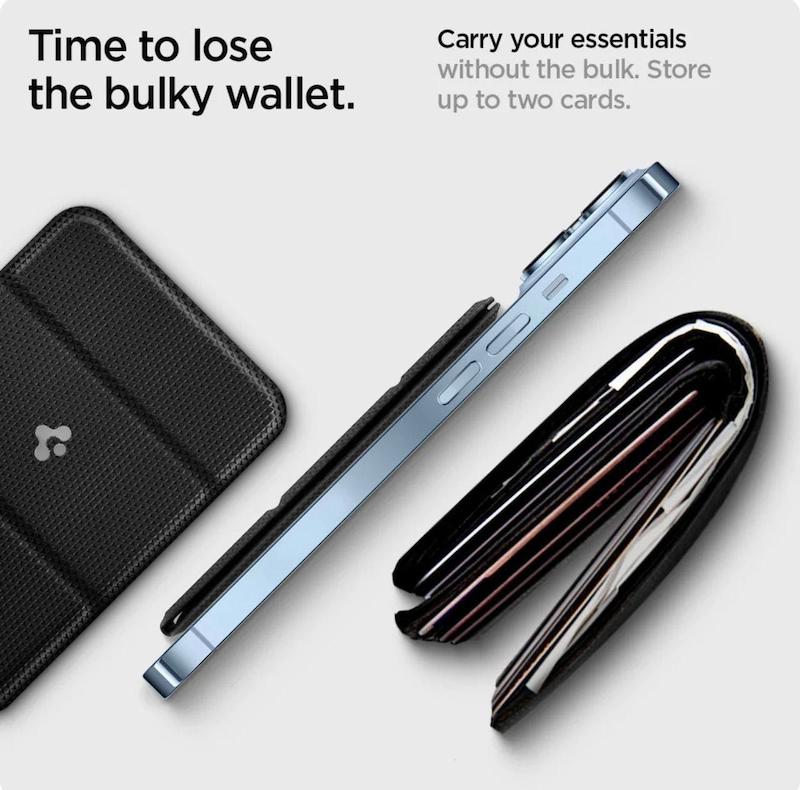 جاکارتی و استند موبایل اسپیگن Smart Fold Magfit