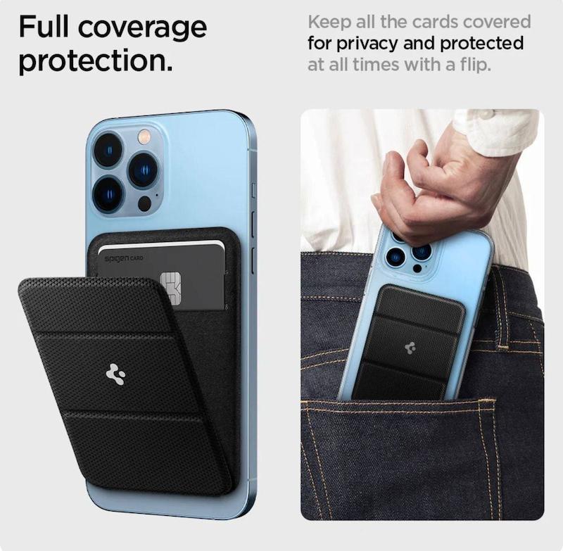 جاکارتی و استند موبایل اسپیگن Smart Fold Magfit