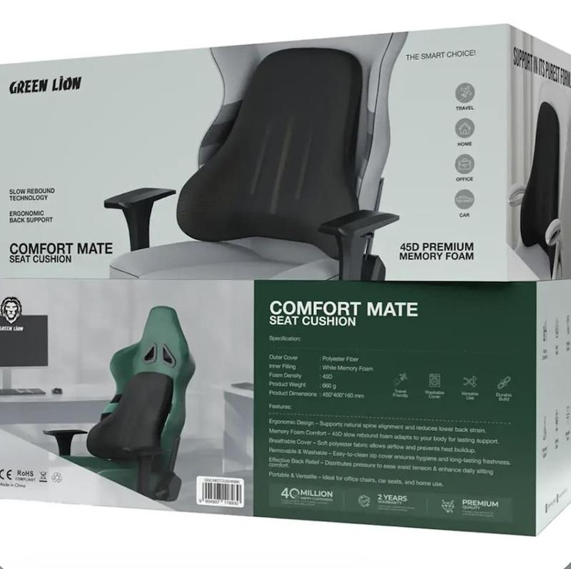 پشت کمری طبی صندلی گرین لاین Green Lion مدل Comfort Mate