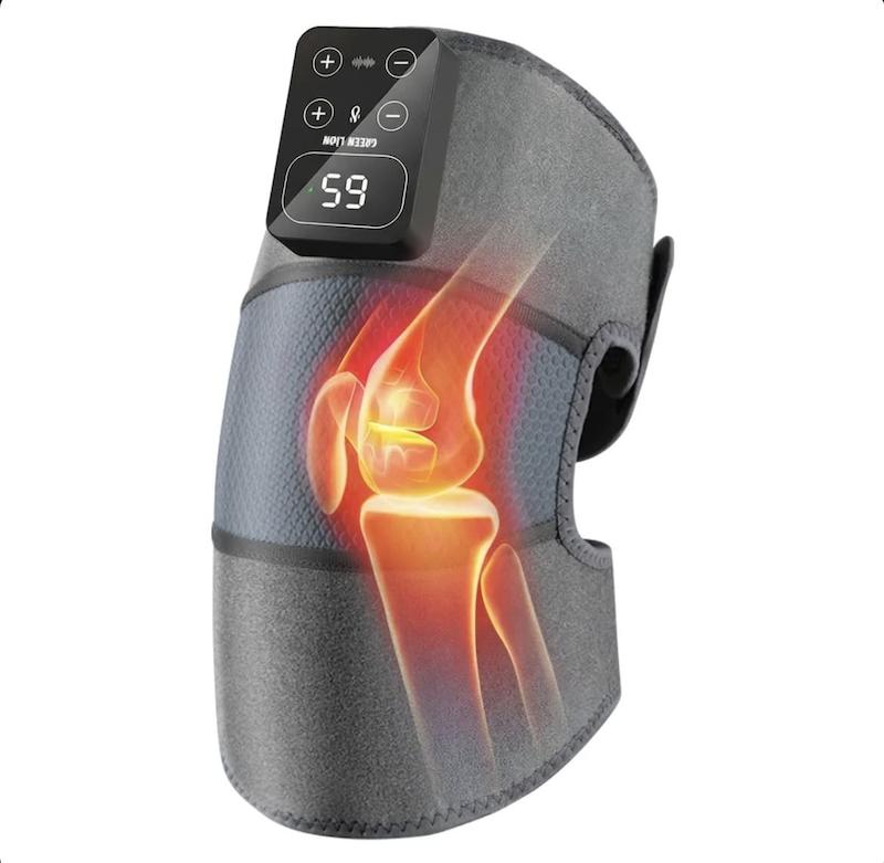 ماساژور حرارتی زانو و دست گرین لاین مدل Green Lion 3 in 1 Cordless Knee Massager & Heat Therapy