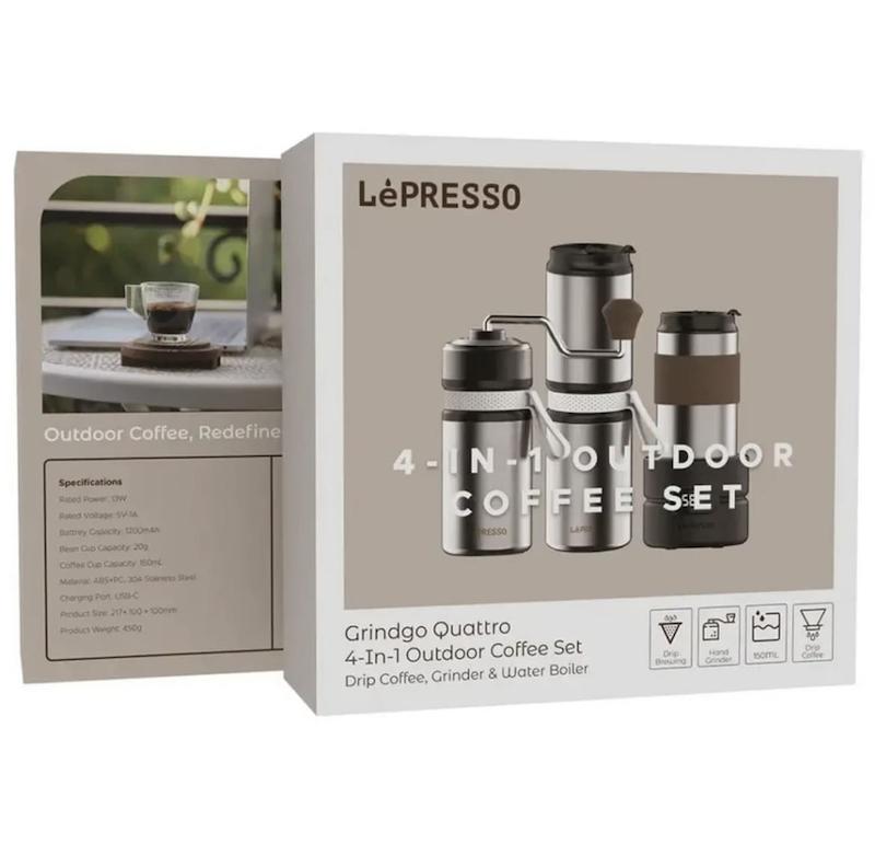 قهوه ساز سفری لپرسو مدل LP4IN1OCFFSSL