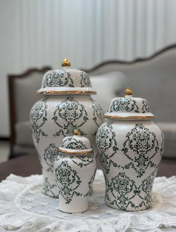 جار داماس سبز