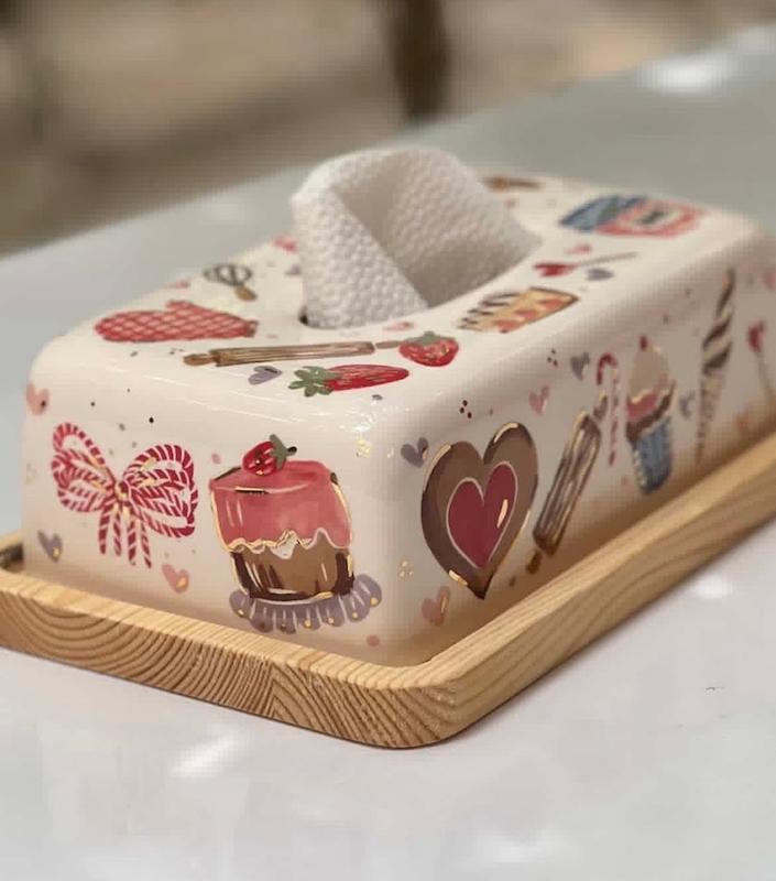 جادستمال کاغذی شکلات