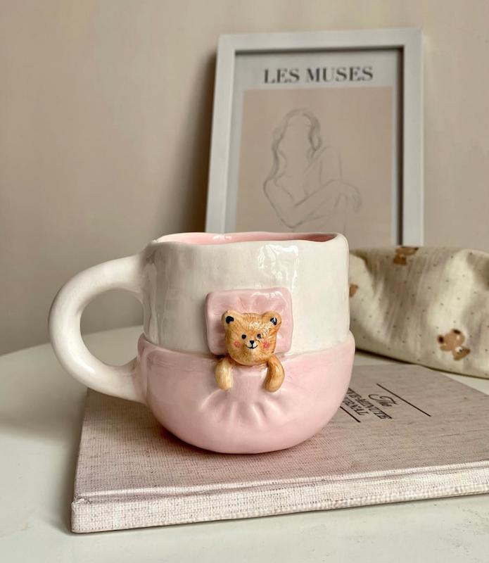 ماگ تدی خوابیده