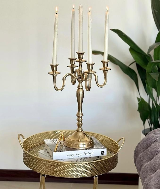 شمعدان برنجی هند