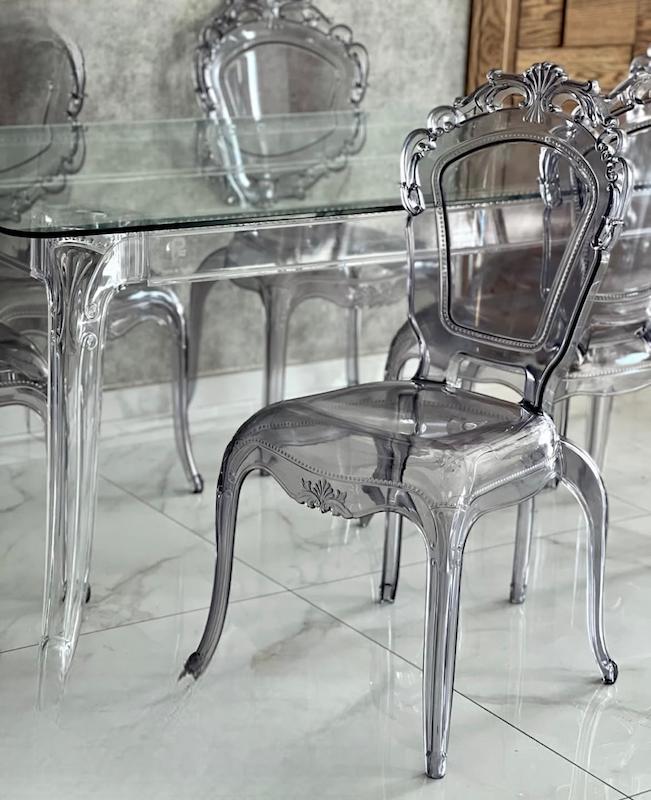 صندلی پلکسی دودی برند کارتل