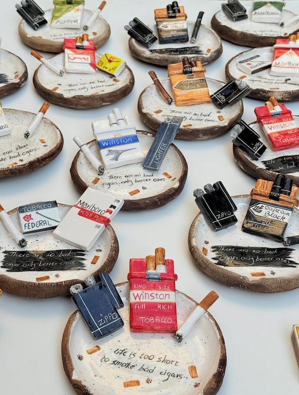 زیرسیگاری دستساز