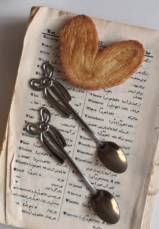 قاشق چای خوری پاپیون