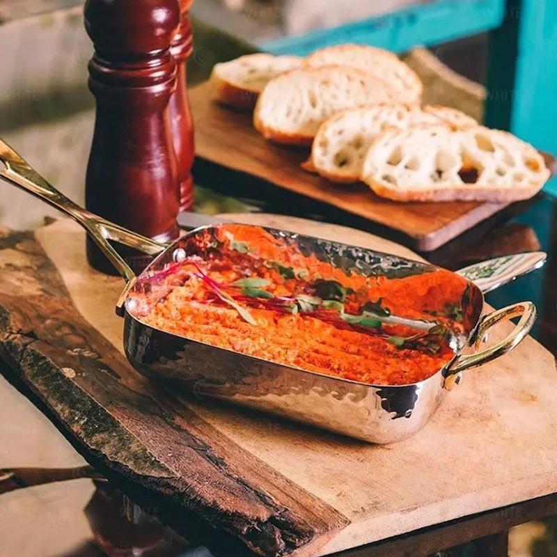 ظرف سرو استیل برنج