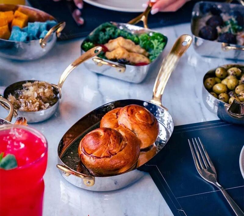 ظروف سرو بیضی