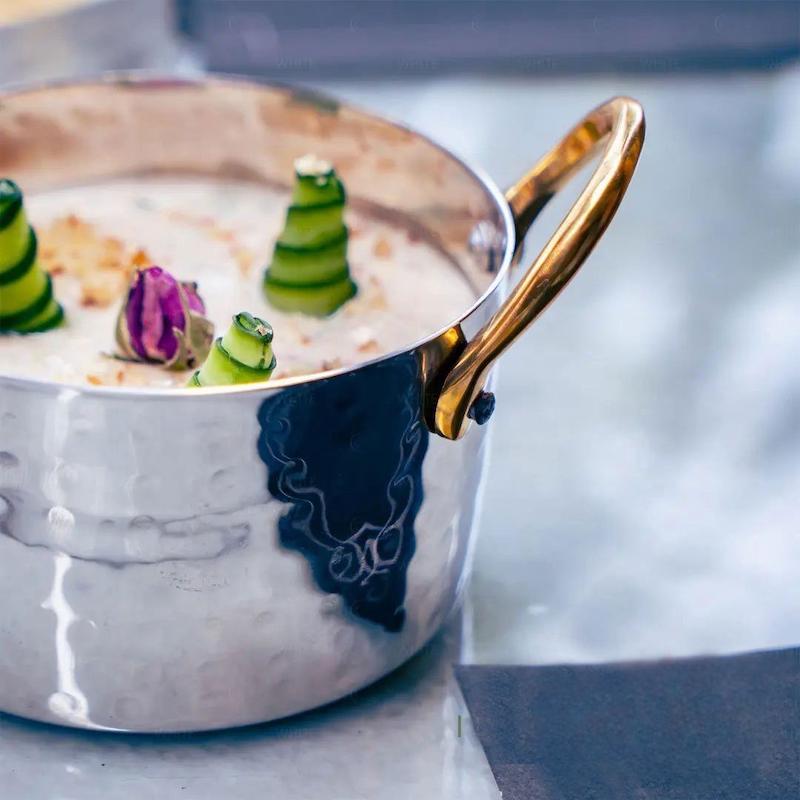 ظرف سرو گرد گود