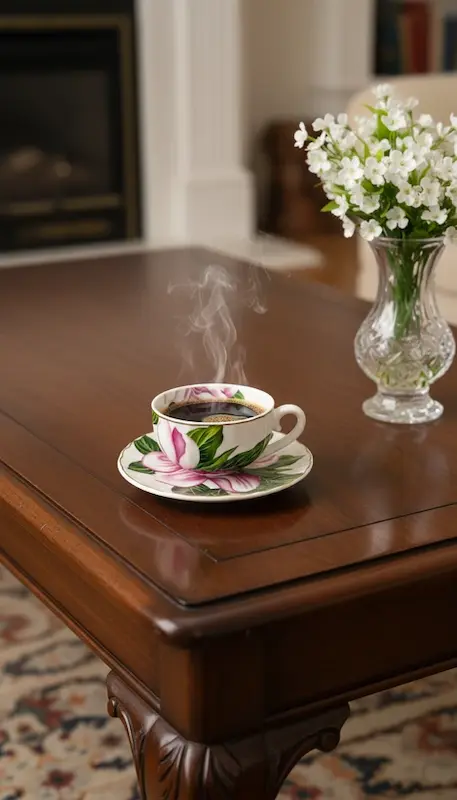 قهوه خوری گل انگلیسی