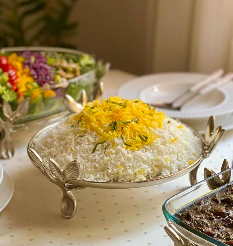 دیس سرو پلو و ژله