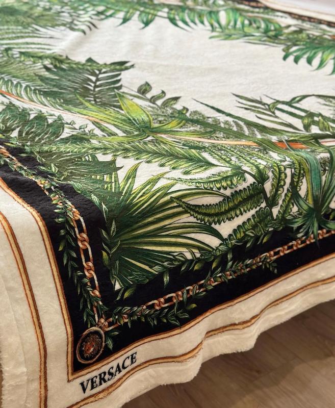 پتو طرح برگ