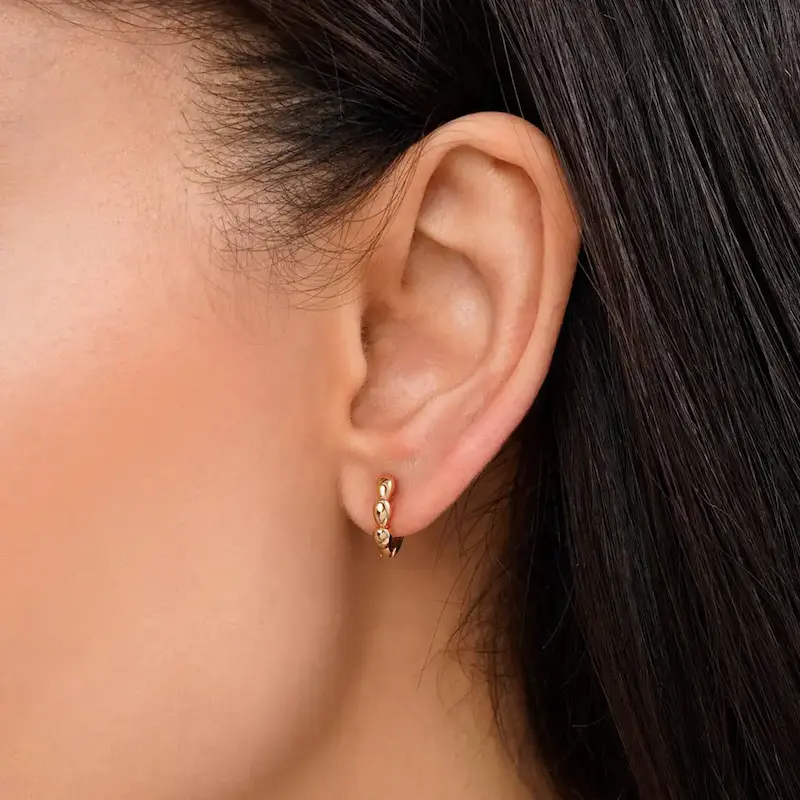 گوشواره حلقه ای مینیمال Xuping