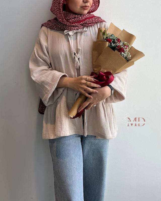 شومیز گره ای Elira 