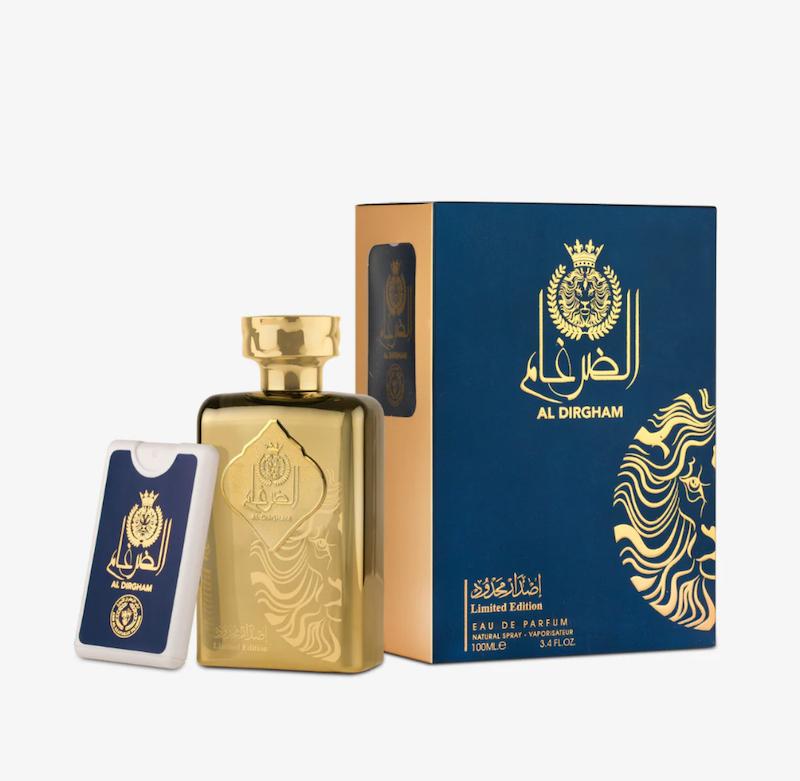 ادکلن الضرقام لیمیتد ادیشن همراه با جعبه و اشانتیون
