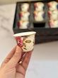 فنجون قهوه خوری گلدار دوازده عددی