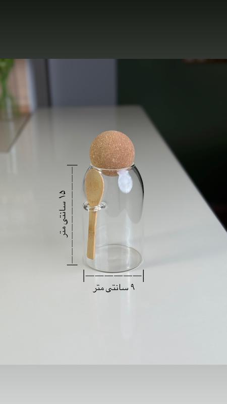 ست پاسماوری بانکه در توپی چوبی قاشق دار 