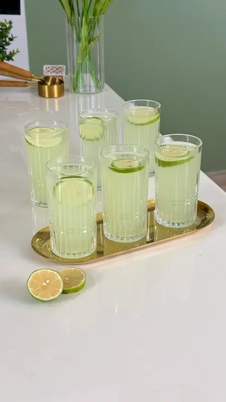 لیوان شربت خوری بلوری برند جرمکس