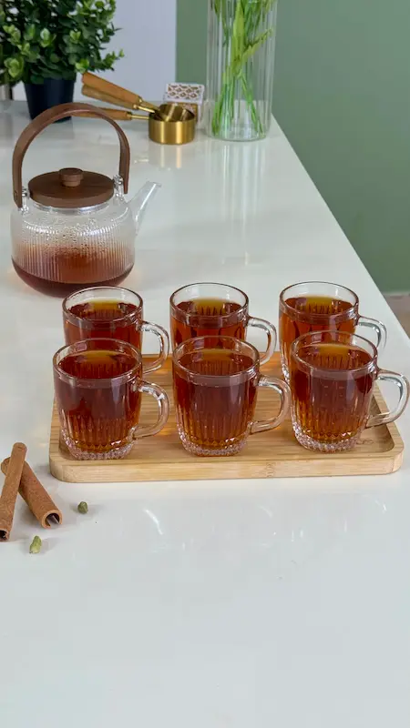 استکان چایخوری دسته دار وارداتی برند جرمکس