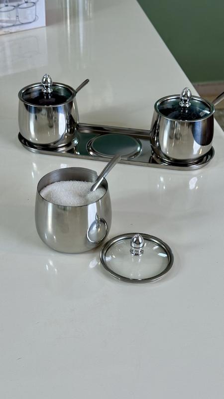 ست جاادویه سیلور سه عددی قاشق دار