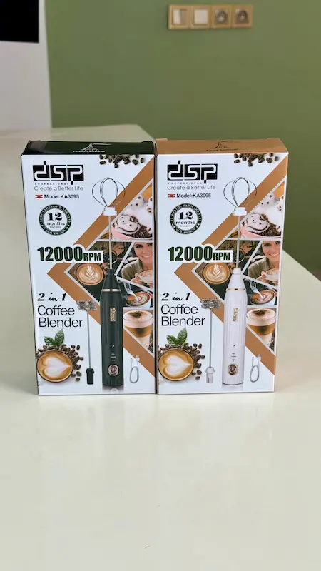 همزن قهوه شارژی دو سر برند دی اس پی مدل ka3095