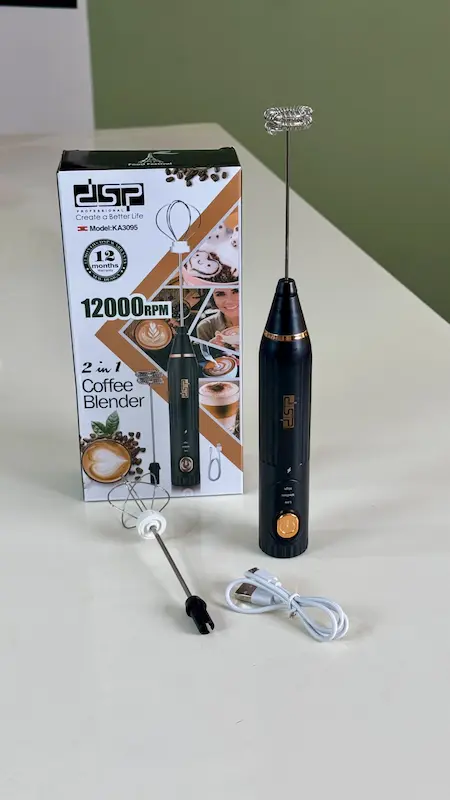 همزن قهوه شارژی دو سر برند دی اس پی مدل ka3095