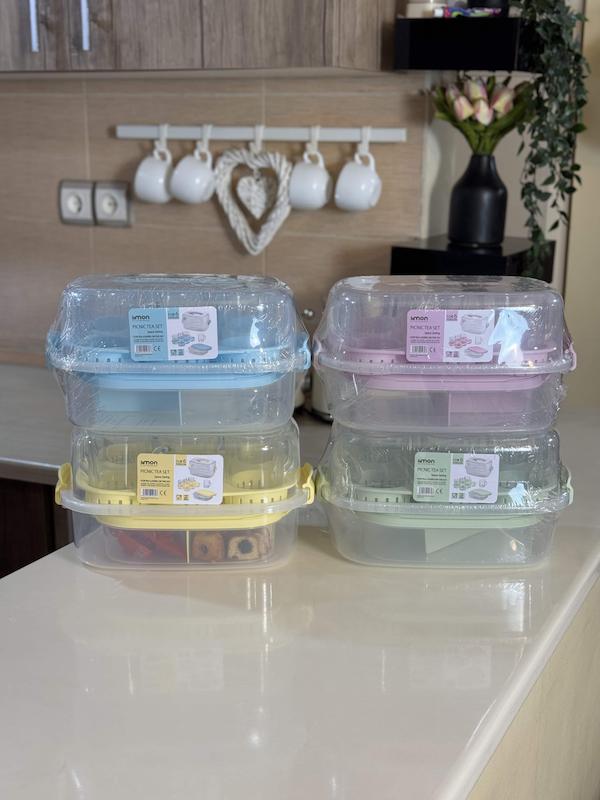 سرویس چایخوری مسافرتی شش نفره لیمون