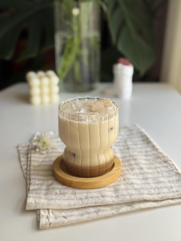 لیوان پیرکس دو تکه کدویی