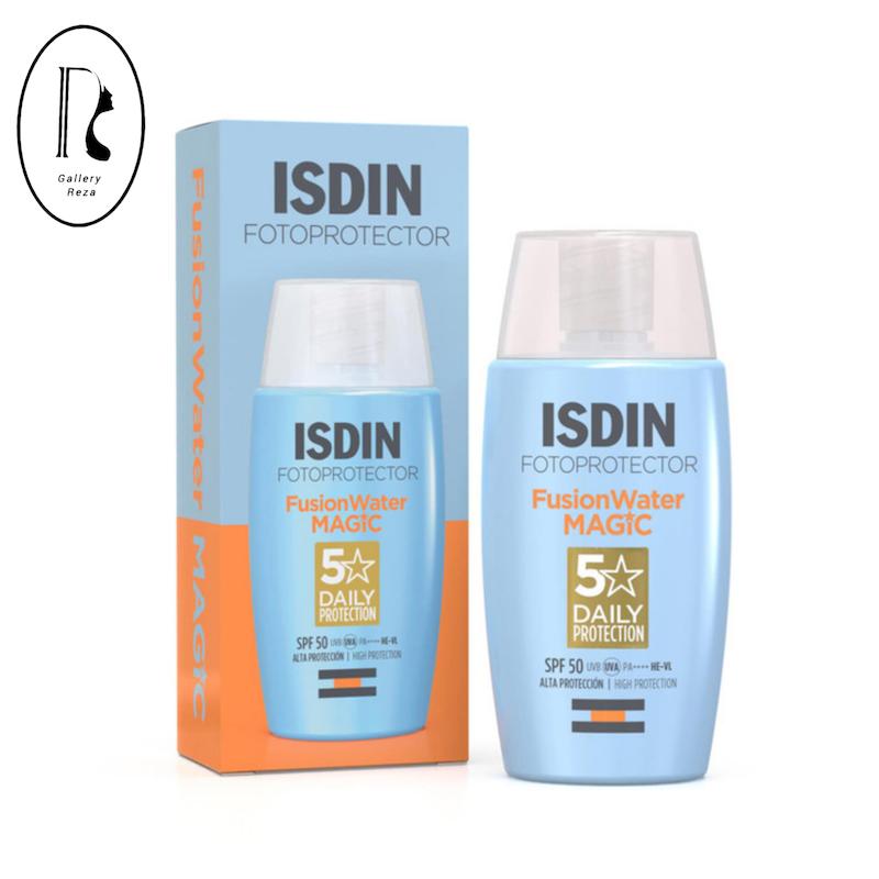 ضد آفتاب ایزدین فیوژن واتر مجیک بدون رنگ SPF50