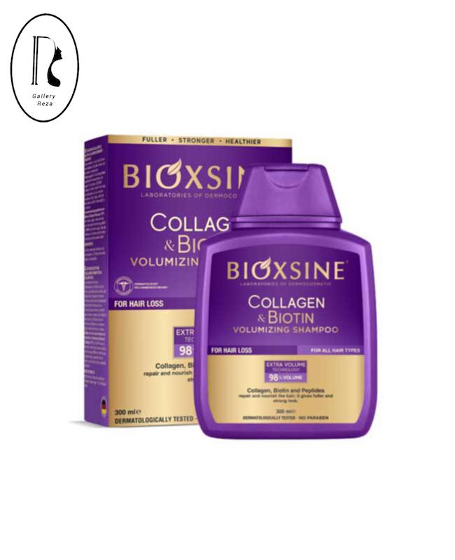 شامپو بیوکسین BIOXCIN COLLAGEN & BIOTIN حجم300ml اصل