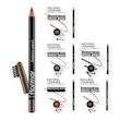 مداد ابرو دارای برس شانه ای فلورمار FLORMAR EYEBROW PENCIL