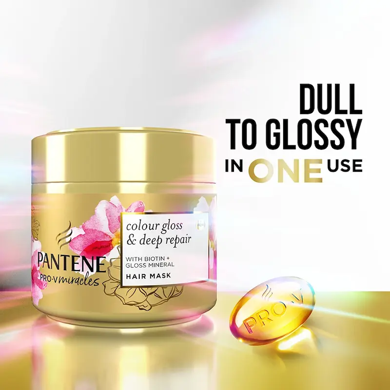 ماسک ترمیم‌ کننده مو رنگ شده پنتن Pantene