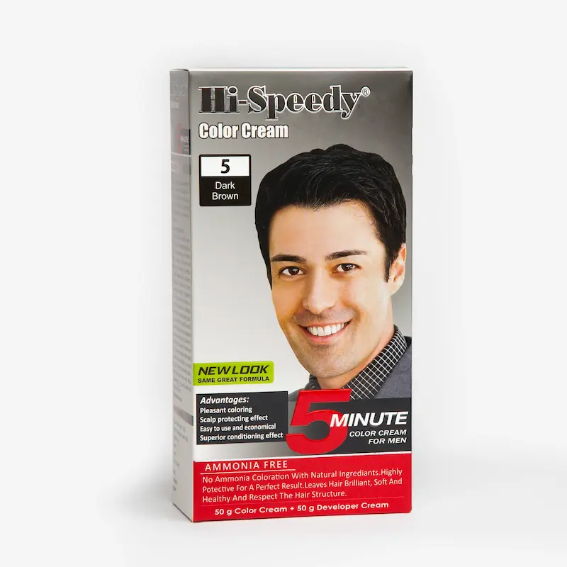 رنگ مو مردانه اسپیدی شماره 5 Speedy