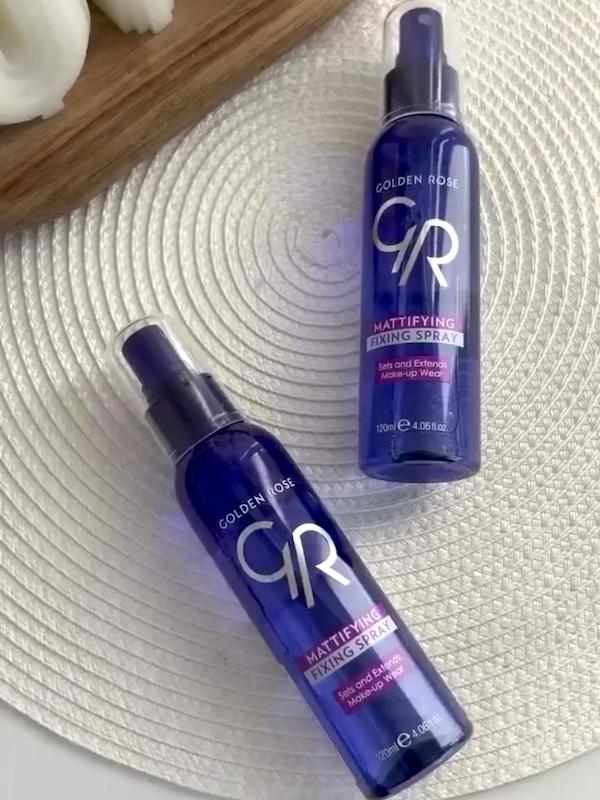 اسپری تثبیت کننده آرایش 120میل گلدن رز