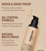 کرم پودر مات شیگلم با ماندگاری بالا مناسب پوست چرب و مختلط Sheglam Complexion Pro Matte Foundation
