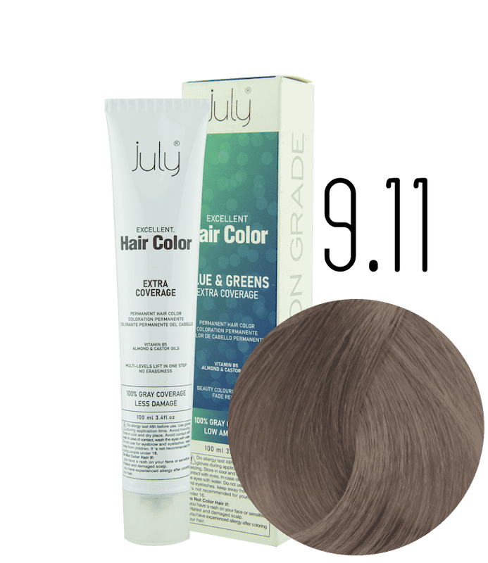 رنگ مو جولای دودی قوی Strong smoky