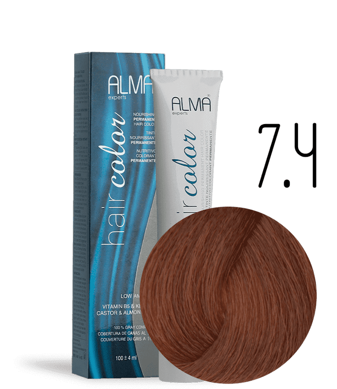 رنگ مو آلما سری مسی COPPER