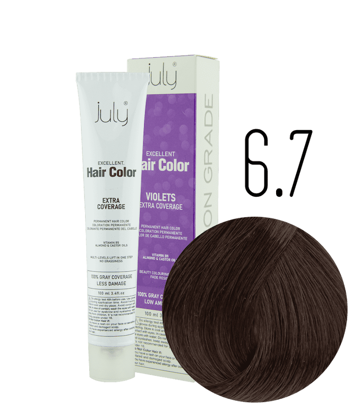 رنگ مو جولای سری شکلاتی CHOCOLATE