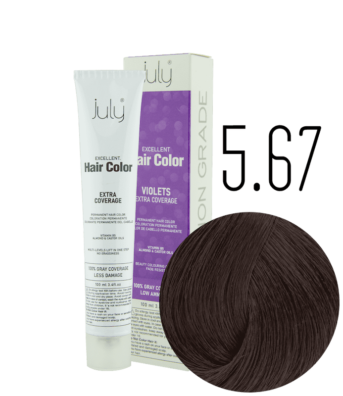 رنگ مو جولای سری نسکافه ای NESCAFE